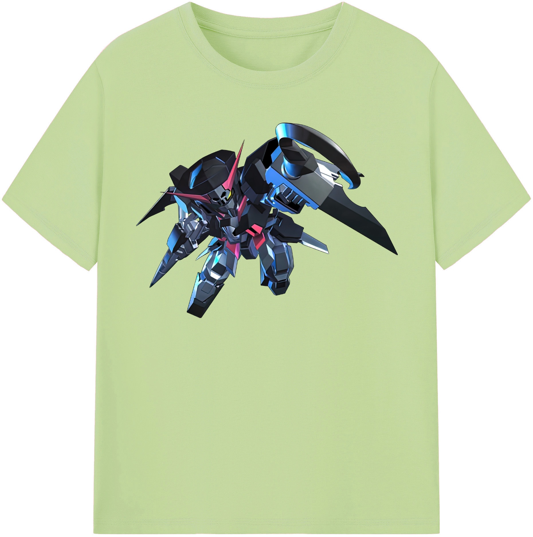 （画像用） 機動戦士ガンダム Mobile Suit Gundam 綿100％半袖Tシャツ（フロントプリント）